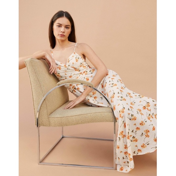 NIB Reformation Horizon Dress in Limonada, size 0 - Picture 3 of 7